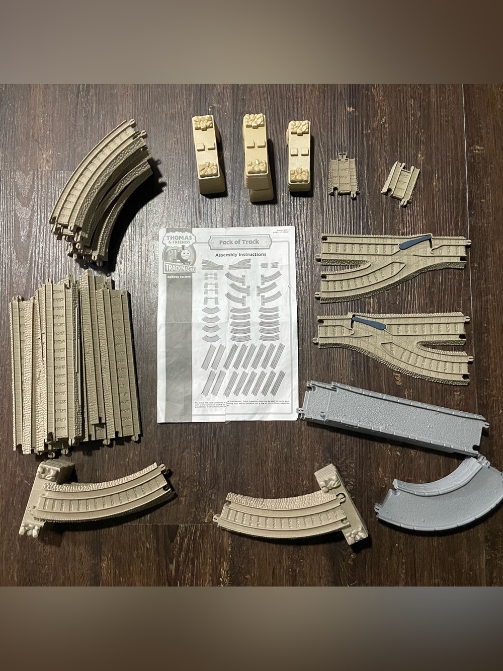 TrackMaster Thomas & Friends Train “Pack of Track” 64013 45 pc Set *No Bag*